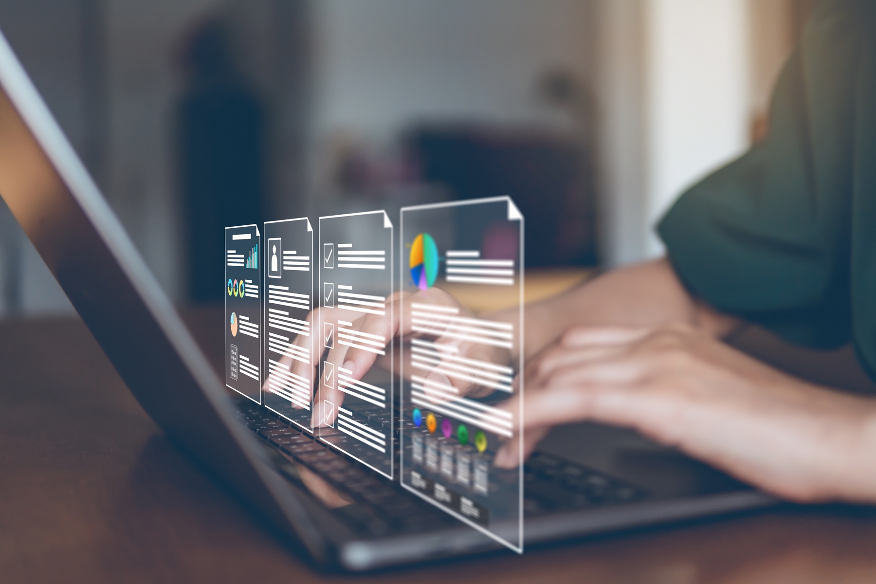 Voorbeeld van een digitaal Performance Scan-rapport